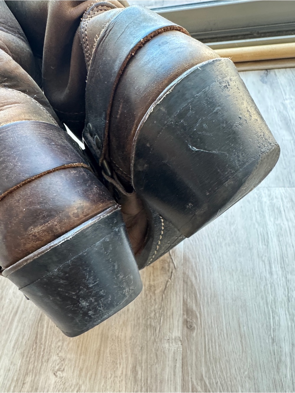 Frye Harness Boots Size 7 M Woman’s - Picture 8 of 16